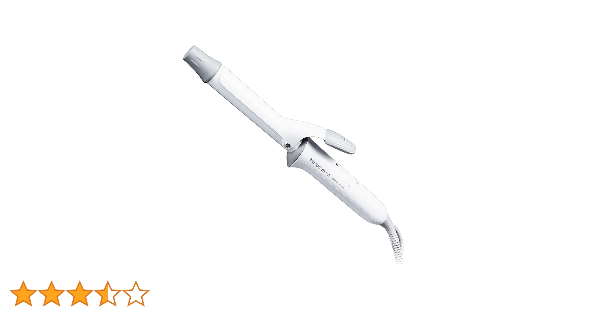 ホワイト カールヘアアイロン 直径26mm URU カールヘアアイロン ホワイト AG-0007-WH [38mm /交流（コード）式